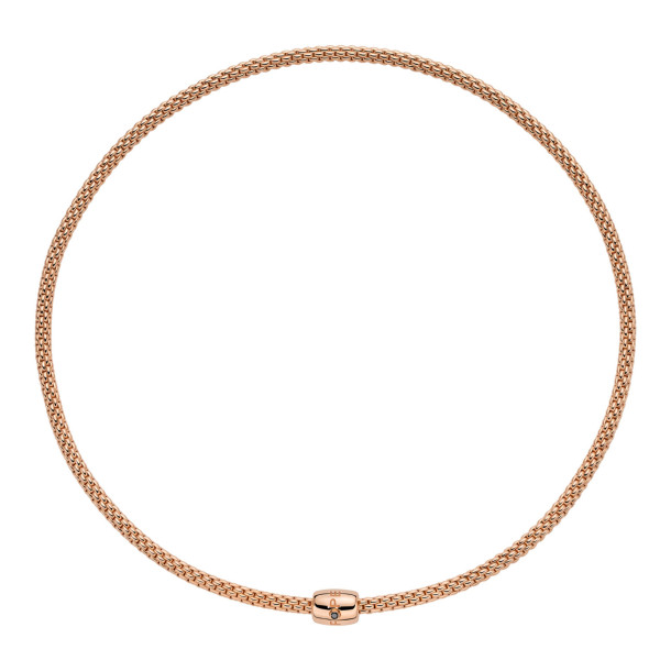         Roségold, Halsschmuck, FOPE Prima Flex'it Halskette
