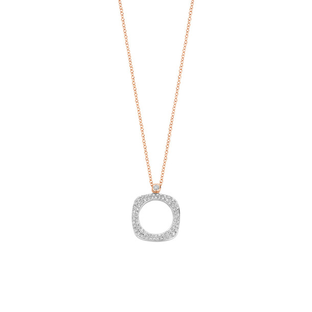         Roségold, Halsschmuck, Bigli Elements Anhänger mit Kette