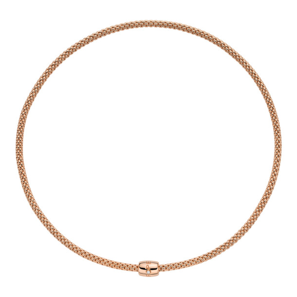         Roségold, Halsschmuck, FOPE Prima Flex'it Halskette