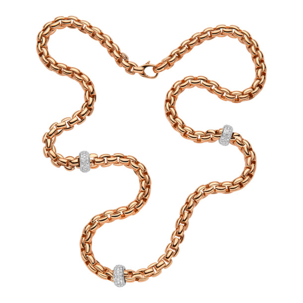         Roségold, Halsschmuck, FOPE Eka Collier