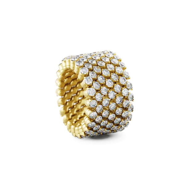         Gelbgold, Ringe, Serafino Consoli Brevetto Multi-Size Ring