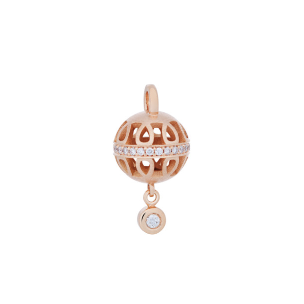         Roségold, Halsschmuck, Bron Toujours Ajour Anhänger