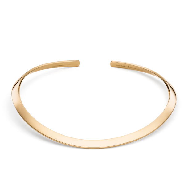         Roségold, Halsschmuck, IsabelleFa Halsreif "Flix.Flex Oval 7"