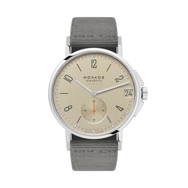         Automatik, NOMOS Glashütte Ahoi neomatik 38 Datum sand