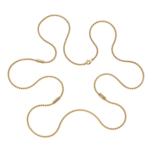         Gelbgold, Halsschmuck, FOPE Aria lange Halskette