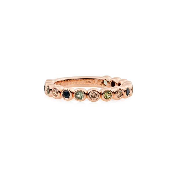         Roségold, Ringe, Bron Confetti Ring