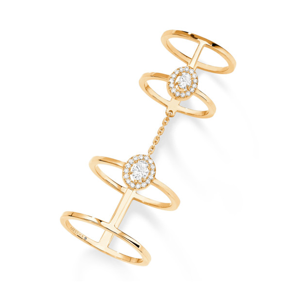         Gelbgold, Ringe, Messika Glam'Azone Double Ring