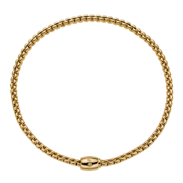         Gelbgold, Halsschmuck, FOPE Eka Flex'it Halskette