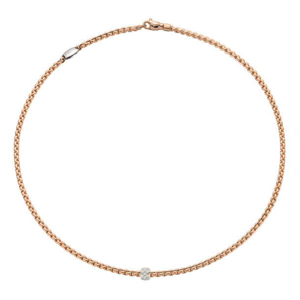         Roségold, Halsschmuck, FOPE Eka Flex'it Halskette