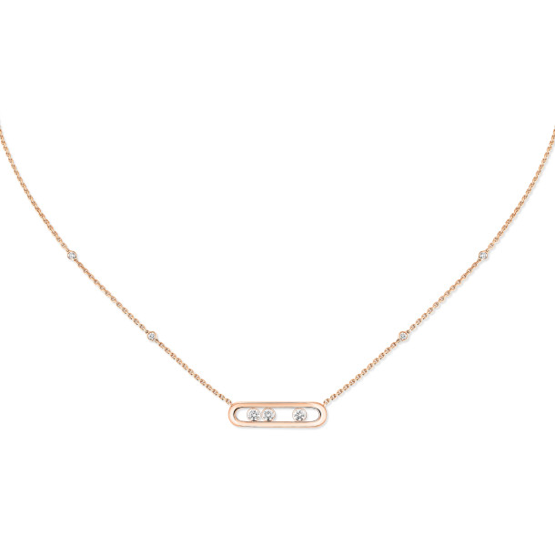         Roségold, Halsschmuck, Messika Move Classique Baby Halskette