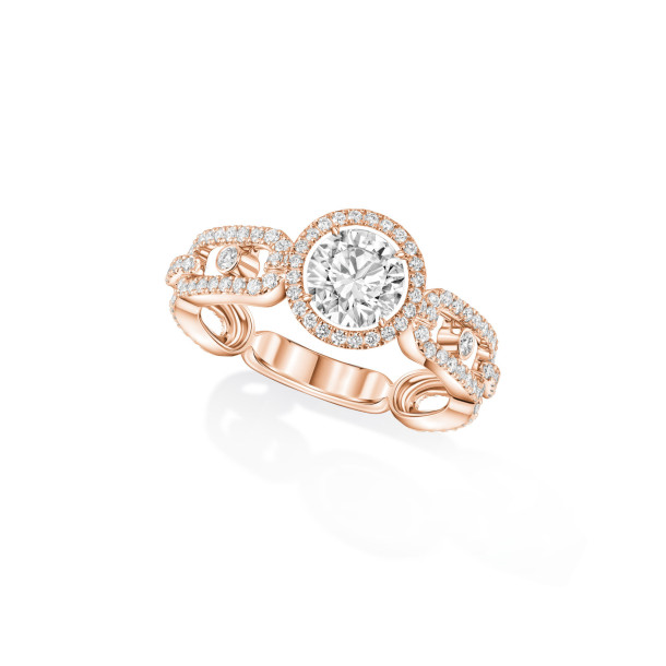         Roségold, Ringe, Messika Move Link Solitär Ring