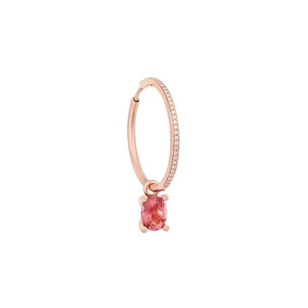         Roségold, Ohrringe, Bron Phlox Ohrschmuck (Einzelstück)