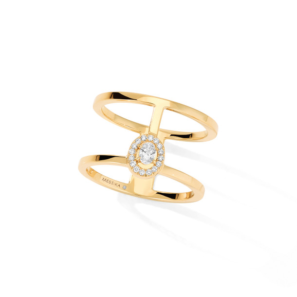         Gelbgold, Ringe, Messika Glam'Azone 2 Rows Ring