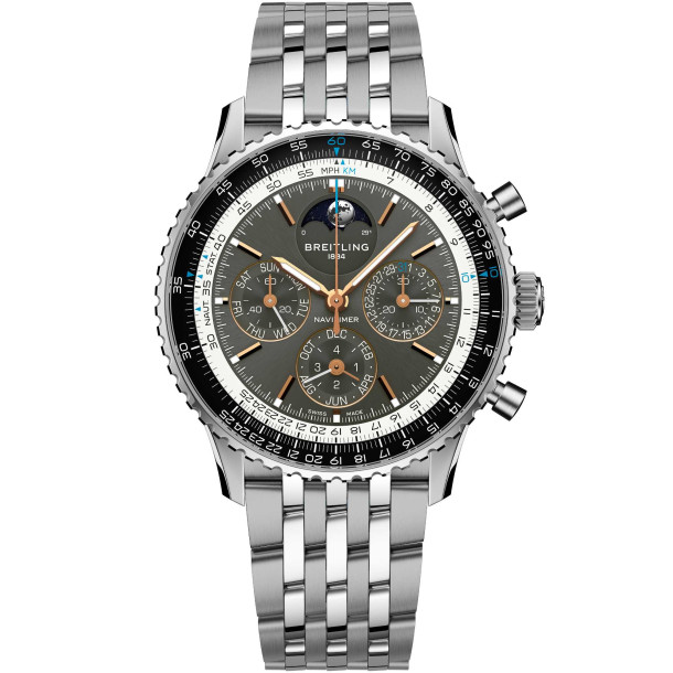         Automatik, Breitling Navitimer B19 Chronograph 43 Perpetual Calender