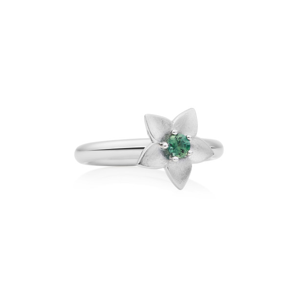         Weißgold, Ringe, Bron Poppy Ring