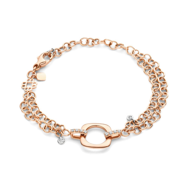         Roségold, Armschmuck, Bigli Elements Armband