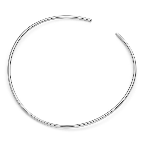         Weißgold, Halsschmuck, IsabelleFa Halsreif "Flix.Flex Oval 7"