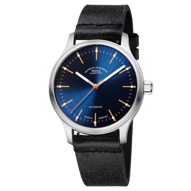         Automatik, Mühle Glashütte Panova Blau