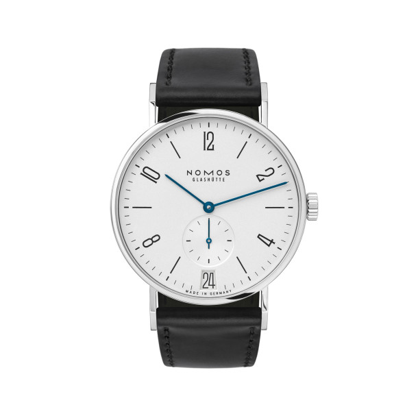         Handaufzug, NOMOS Glashütte Tangente 38 Datum