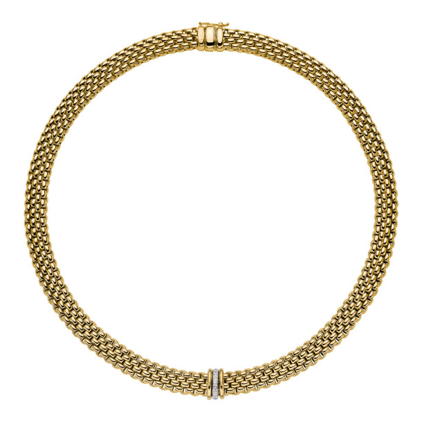         Gelbgold, Halsschmuck, FOPE Panorama Collier