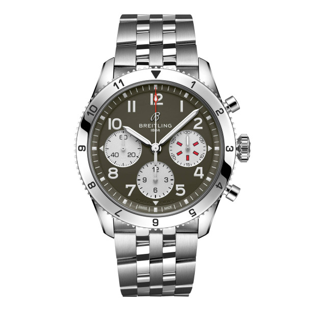         Automatik, Breitling Classic AVI Chronograph 42 Curtiss Warhawk