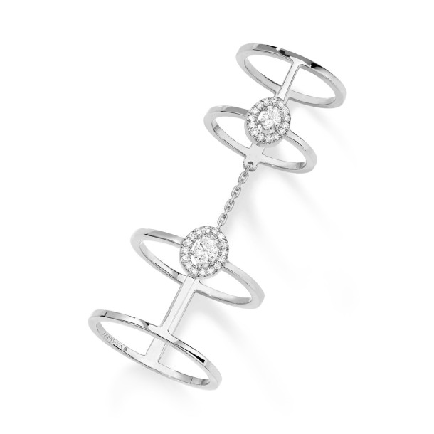         Weißgold, Ringe, Messika Glam'Azone Double Ring