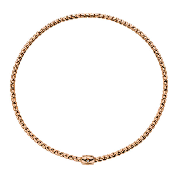         Roségold, Halsschmuck, FOPE Eka Flex'it Halskette