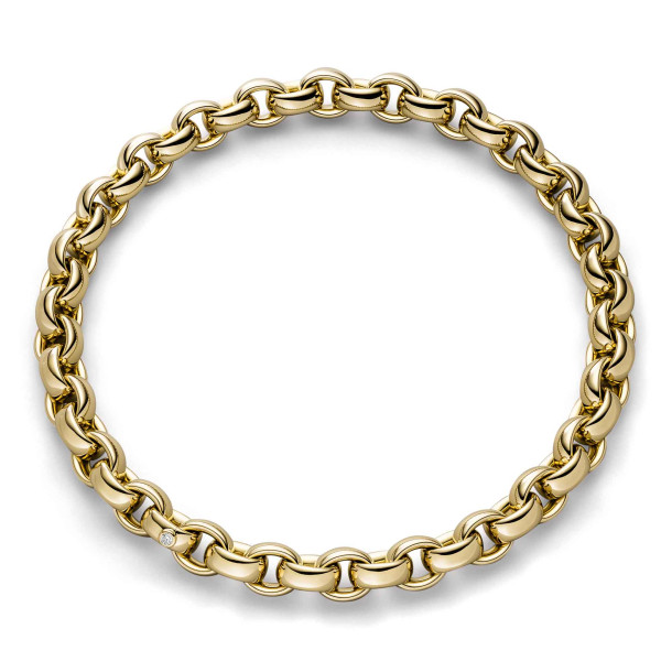         Gelbgold, Halsschmuck, IsabelleFa Collier "ChaCha 14"