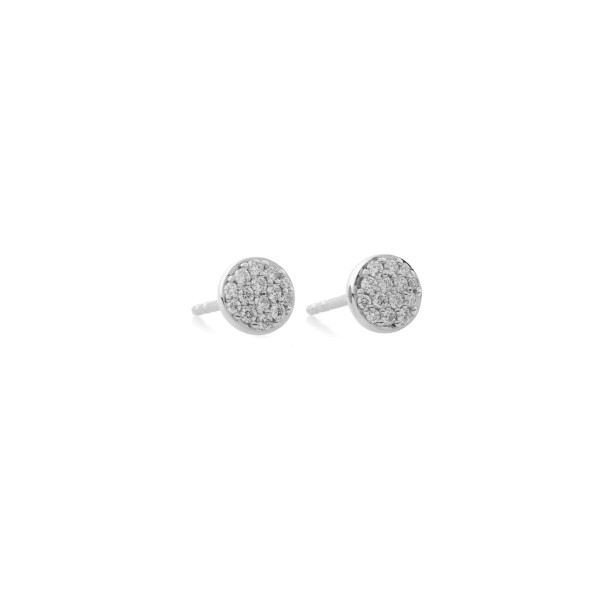         Weißgold, Ohrringe, Bron Stardust Ohrschmuck