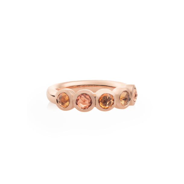         Roségold, Ringe, Bron Confetti Ring 
