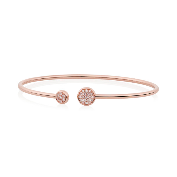         Roségold, Armschmuck, Bron Reflex Armreif