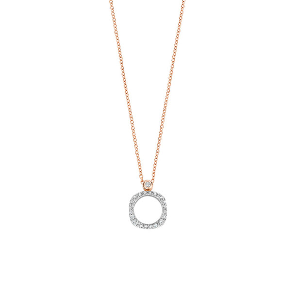        Weißgold, Halsschmuck, Bigli Elements Anhänger mit Kette