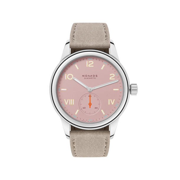         Handaufzug, NOMOS Glashütte Club Campus Full Rose