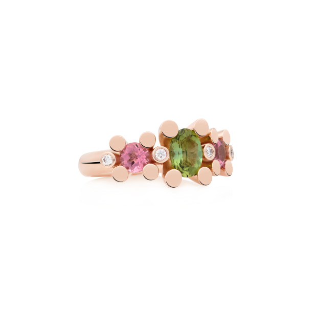         Roségold, Ringe, Bron Phlox Ring