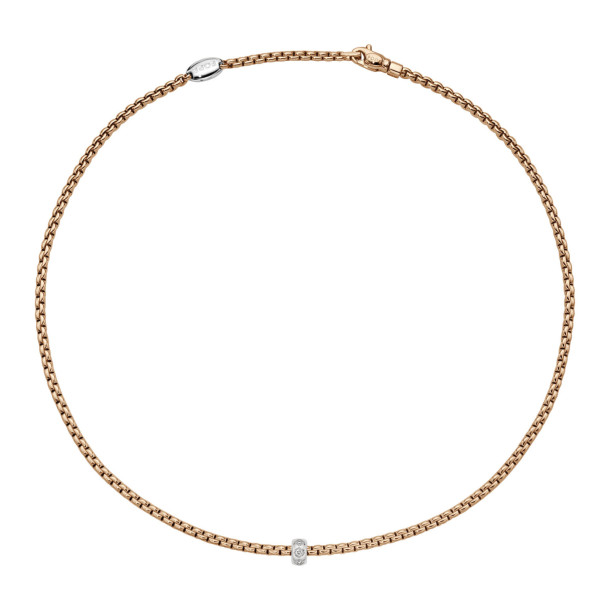         Roségold, Halsschmuck, FOPE Eka Halskette
