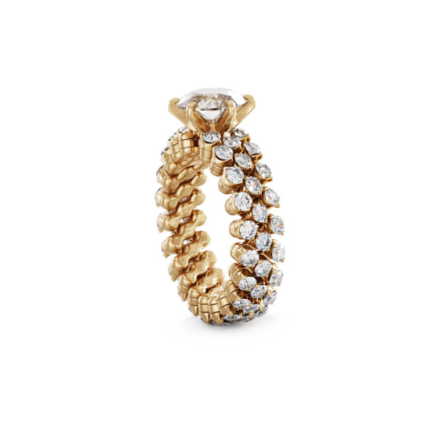         Roségold, Ringe, Serafino Consoli Brevetto Solitaire Multi-Size Ring