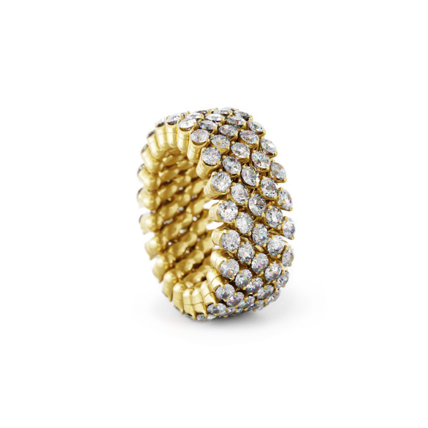         Gelbgold, Ringe, Serafino Consoli Brevetto Multi-Size Ring