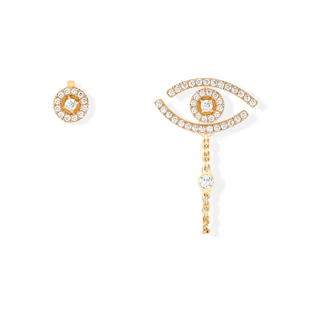         Gelbgold, Ohrringe, Messika Lucky Eye Ohrringe