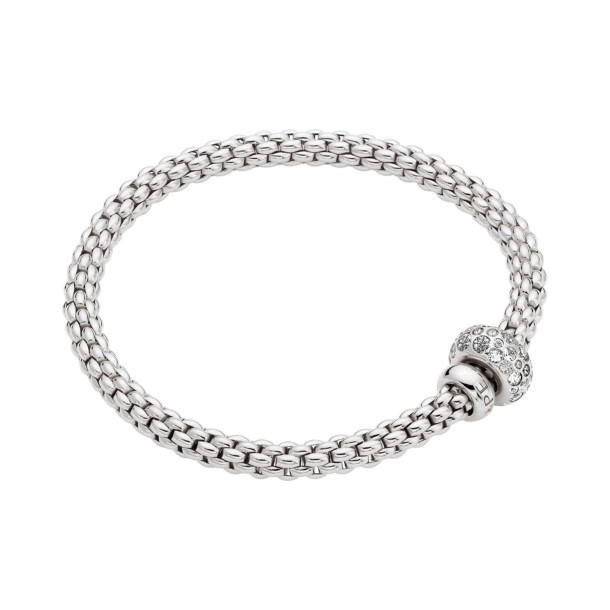         Weißgold, Armschmuck, FOPE Solo Flex'it Armband