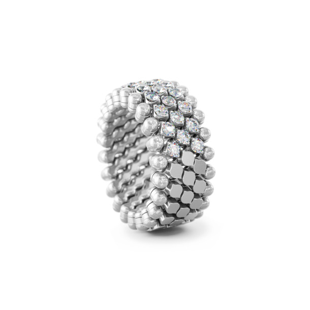         Weißgold, Ringe, Serafino Consoli Brevetto Multi-Size Ring