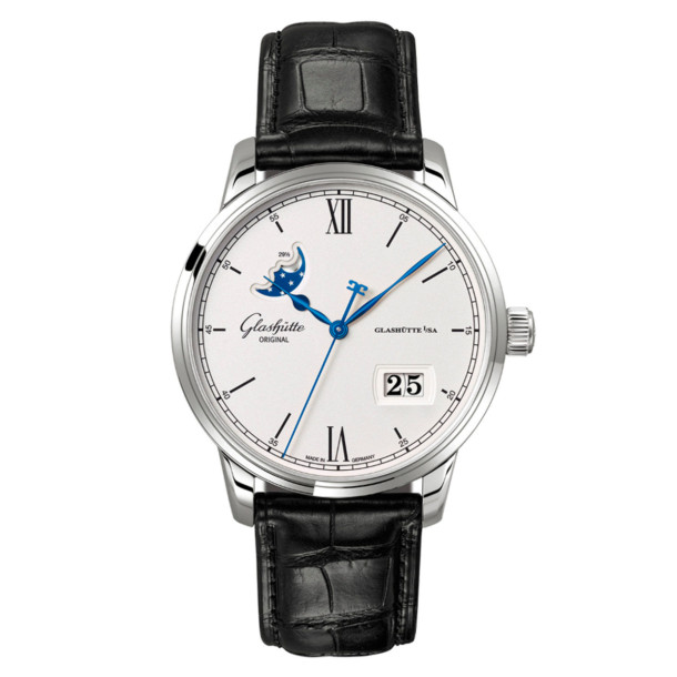         Automatik, Glashütte Original Senator Excellence 
Panoramadatum Mondphase
