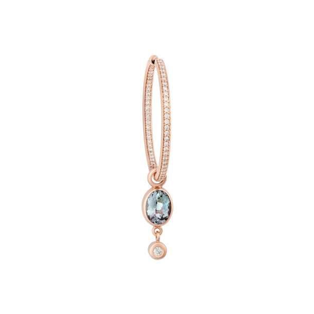         Roségold, Ohrringe, Bron Sushi Ohrschmuck (Einzelstück)