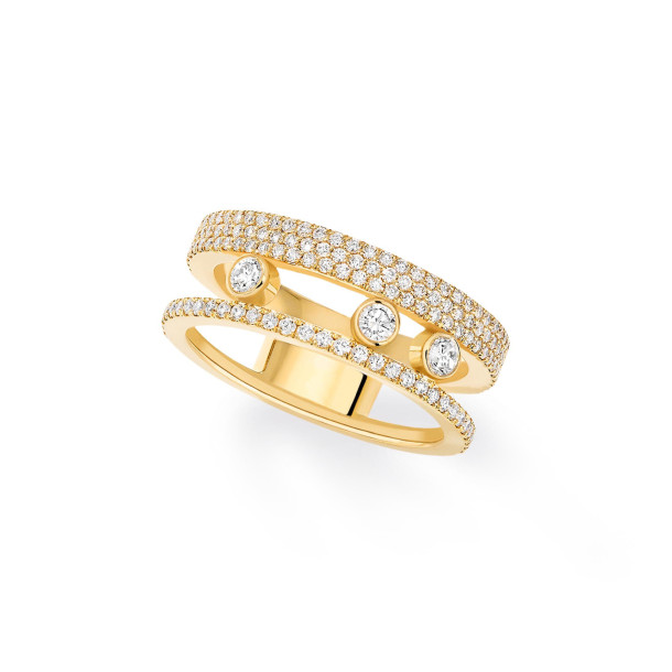         Gelbgold, Ringe, Messika Move Romane Pavé Ring