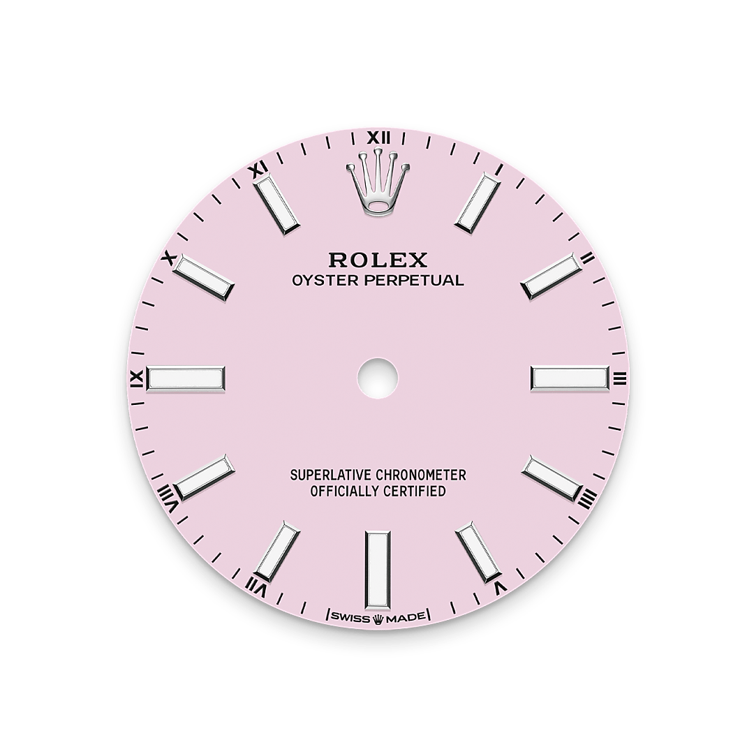 Zifferblatt in Candy pink
