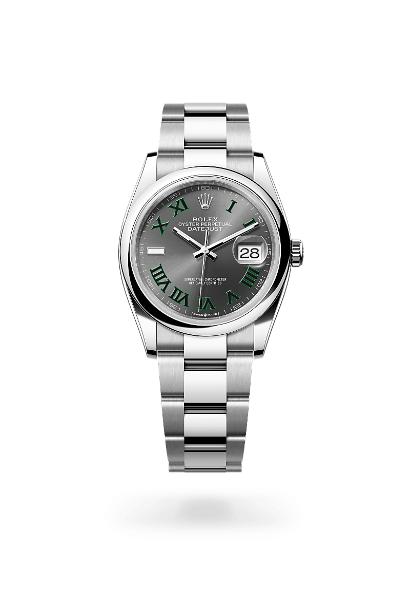 Rolex Datejust 36 Herrenuhr (M126200-0018) Oyster, 36 mm, Edelstahl Oystersteel
