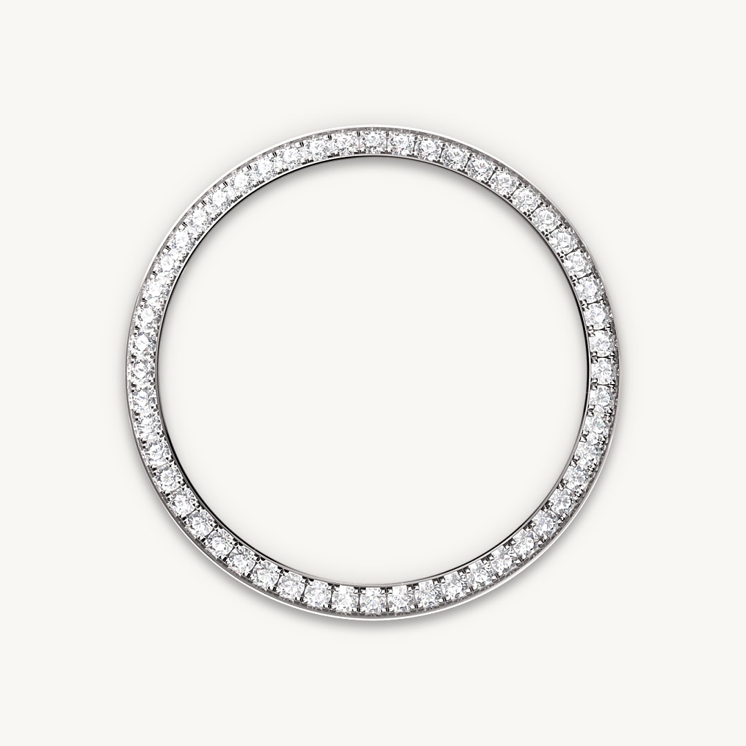 Diamantbesetzte Lünette
