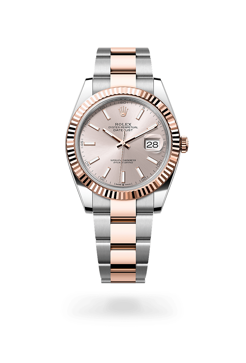 Rolex Datejust 41 M126331-0009 Herrenuhr - Oyster, 41 mm, Edelstahl Oystersteel und Everose-Gold 