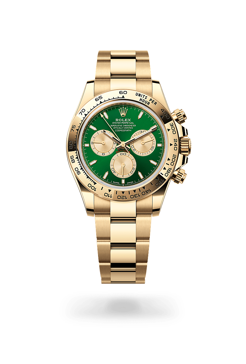 Rolex Cosmograph Daytona Herrenuhr (M126508-0008) Oyster, 40 mm, Gelbgold