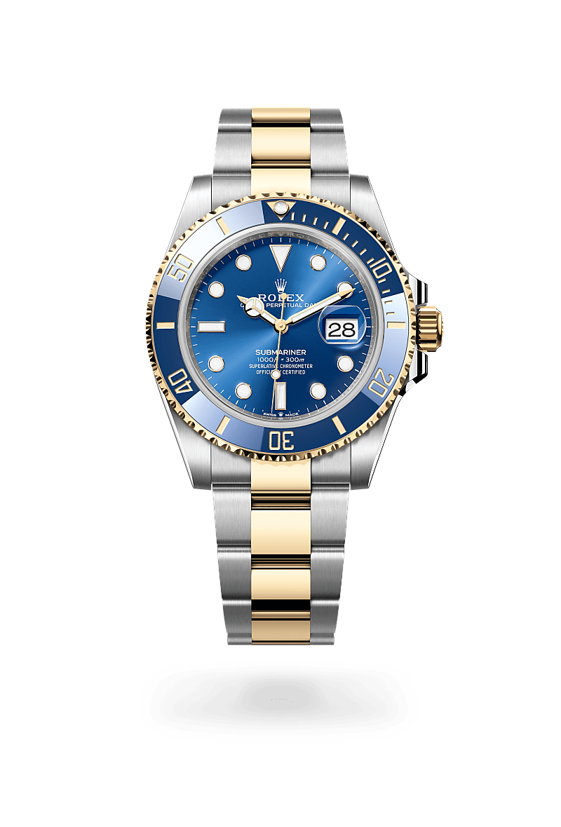 Rolex Submariner Date M126613LB-0002 Herrenuhr - Oyster, 41 mm, Edelstahl Oystersteel und Gelbgold