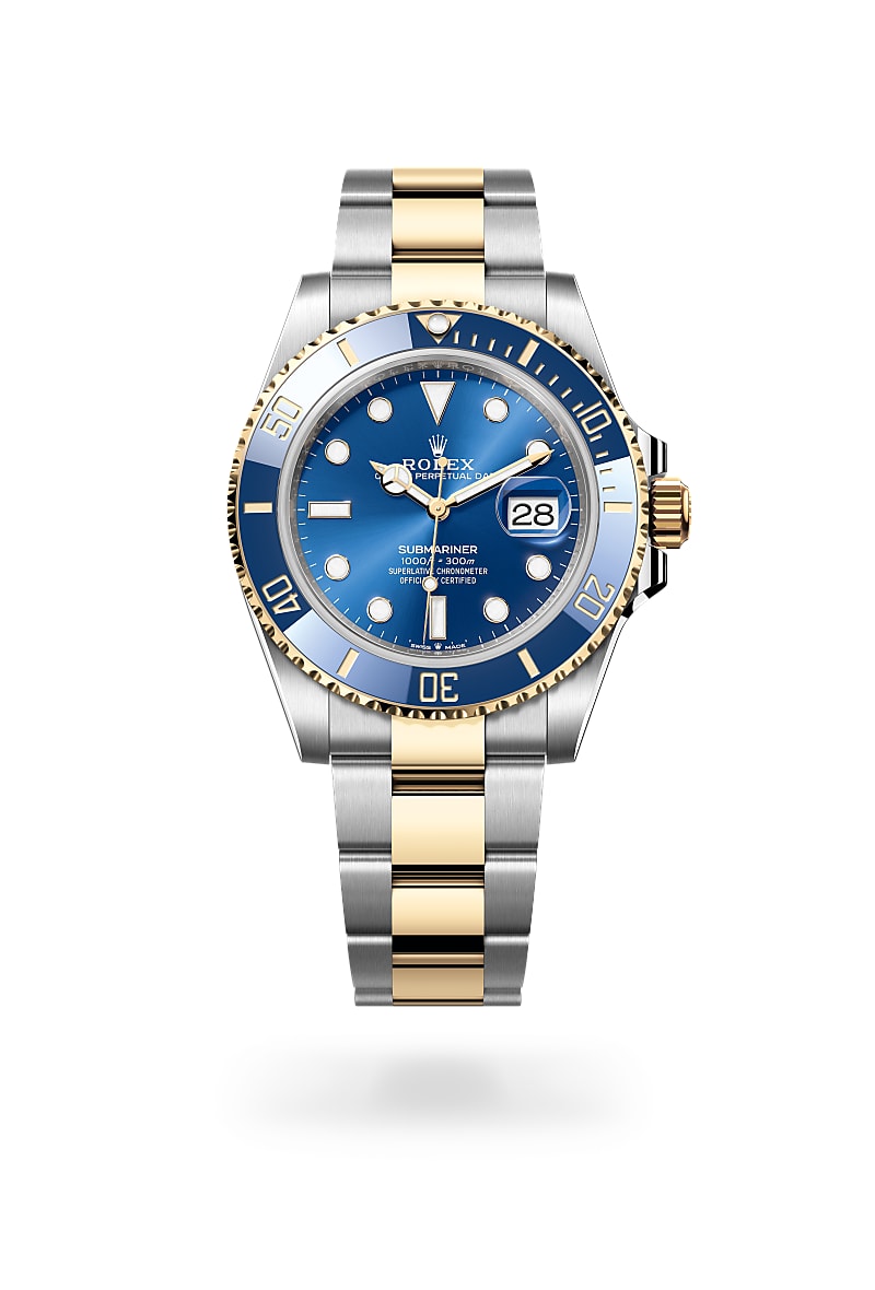Rolex Submariner Date M126613LB-0002 Herrenuhr - Oyster, 41 mm, Edelstahl Oystersteel und Gelbgold